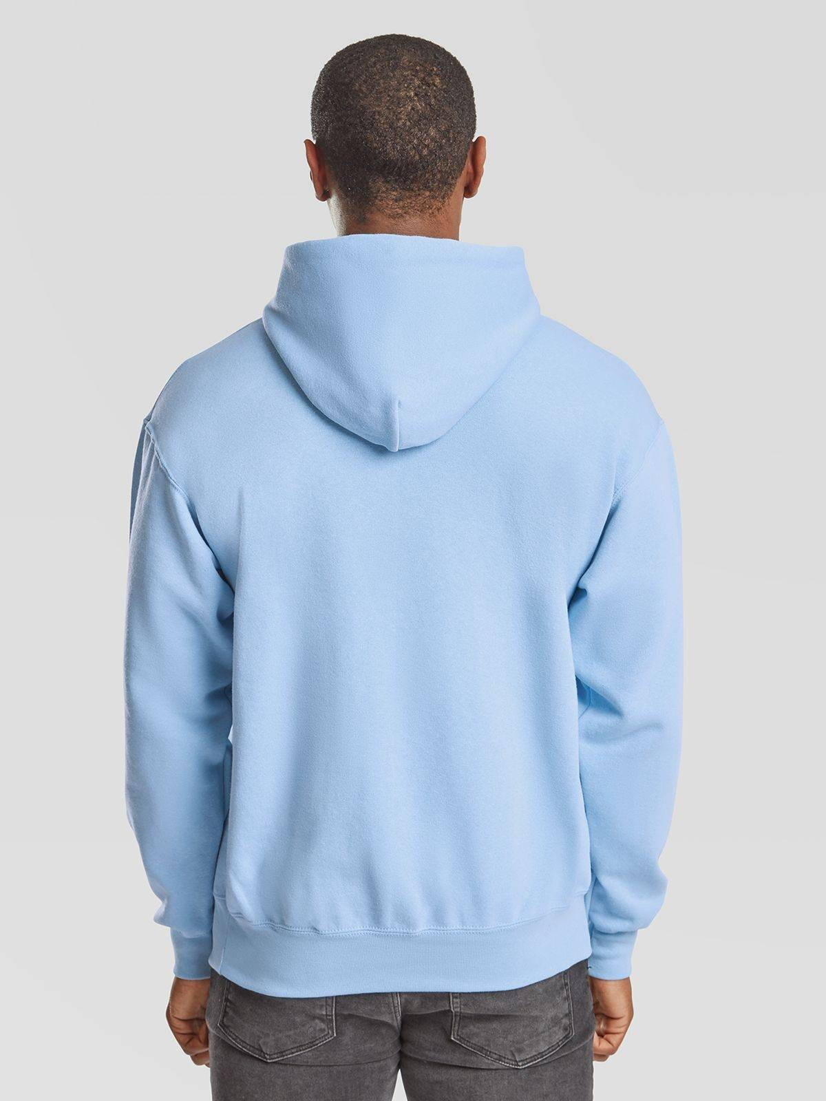 Fruit Of The Loom Felpa Classic Set-In Unisex - Morbida, 80% Cotone 20% Poliestere, Scollo Rotondo, Polsini A Costine
