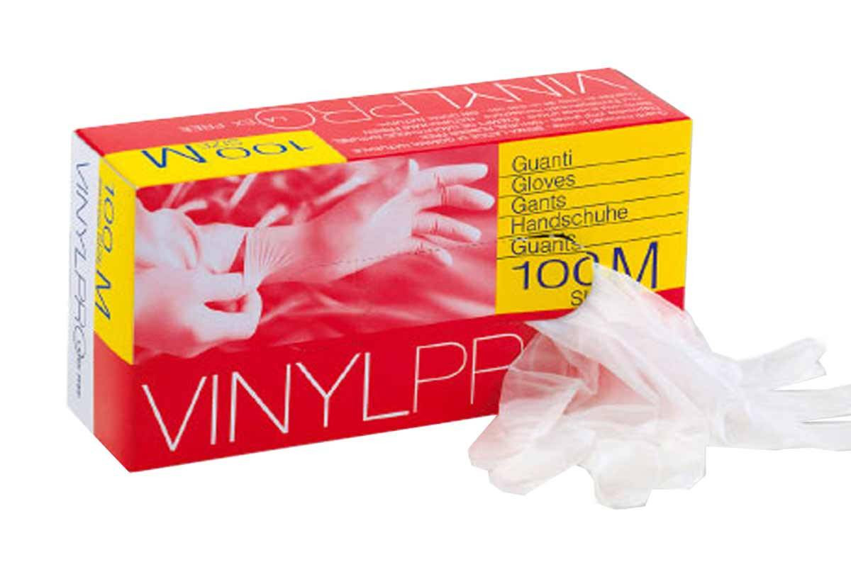 Guanto Vinile M Profar &reg; 100 Pezzi - Farmacia Loreto