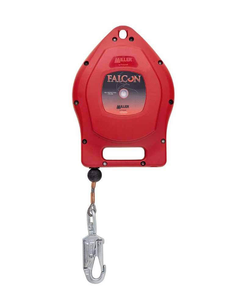 DISPOSITIVO RETRATTILE FALCON CAVO ACCIAIO 10 MT CON 1 MOSCHETTONE