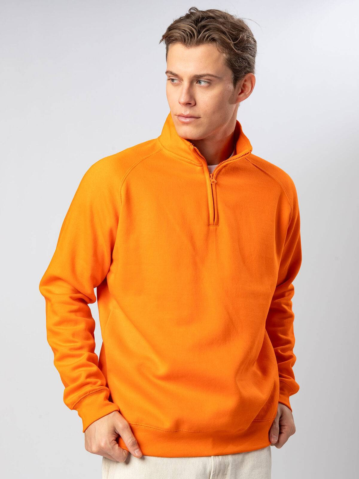 FELPA BLACK SPIDER SIRIO COLLO ZIP FELPATA