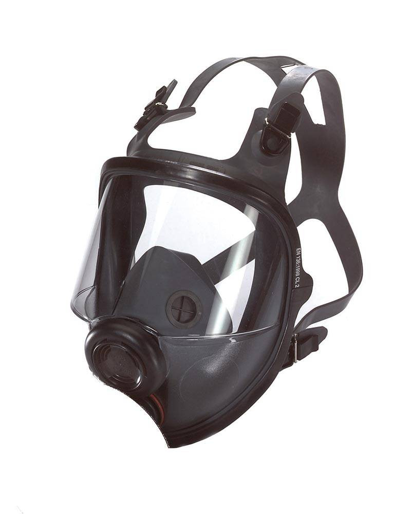 MASCHERA PIENO FACCIALE N5400 IN SILICONE SENZA FILTRO RACCORDO Rd40 EN148