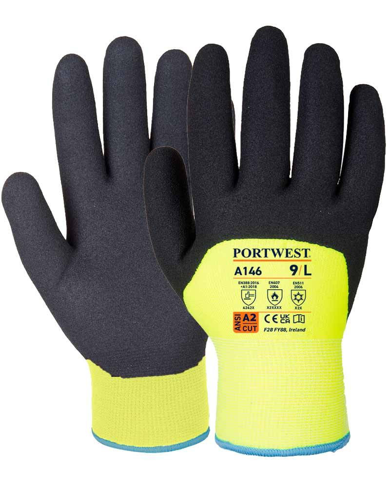 GUANTO PORTWEST INVERNALE ARCTIC SCHIUMA NITRILE 3/4