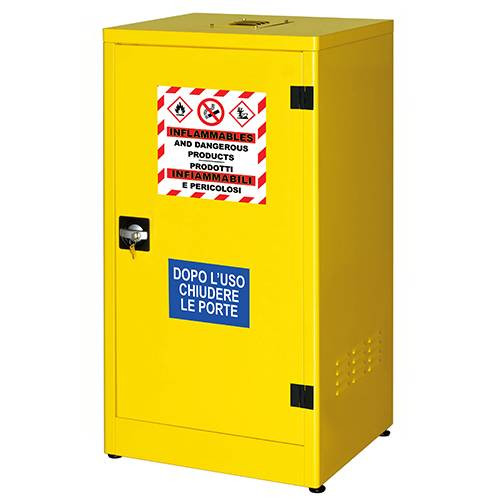 ARMADIO LIQUIDI INFIAMMABILI COMPONIBILE 575x500x1100 MM
