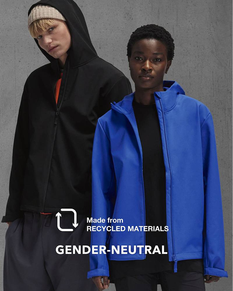 SOFTSHELL B&C RESET 3Lr HOODED 