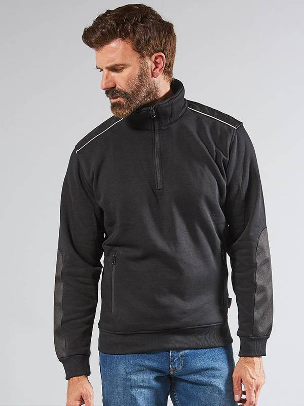 FELPA U-POWER CUSHY COLLO ZIP FELPATA LINEA ENJOY