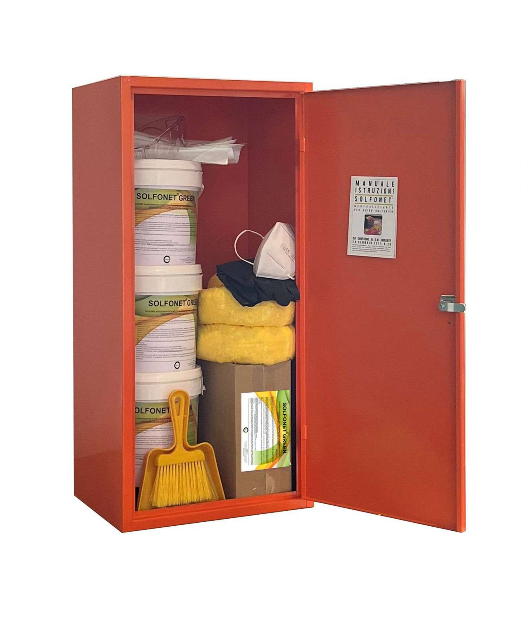 KIT SOLFONET GREEN 17,5 KG IN ARMADIO METALLICO