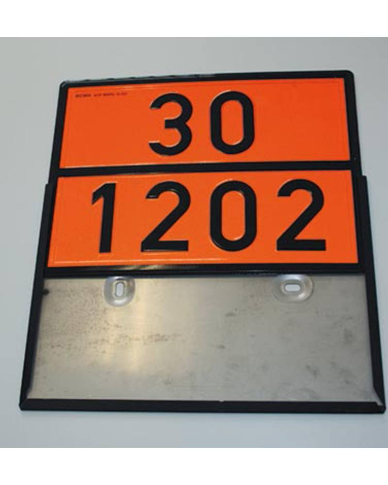 Supporto Portaplacche In Acciaio Inox 400x300 Mm Per Autocarro, Rimorchio E Furgone Con Chiavistelli - 4