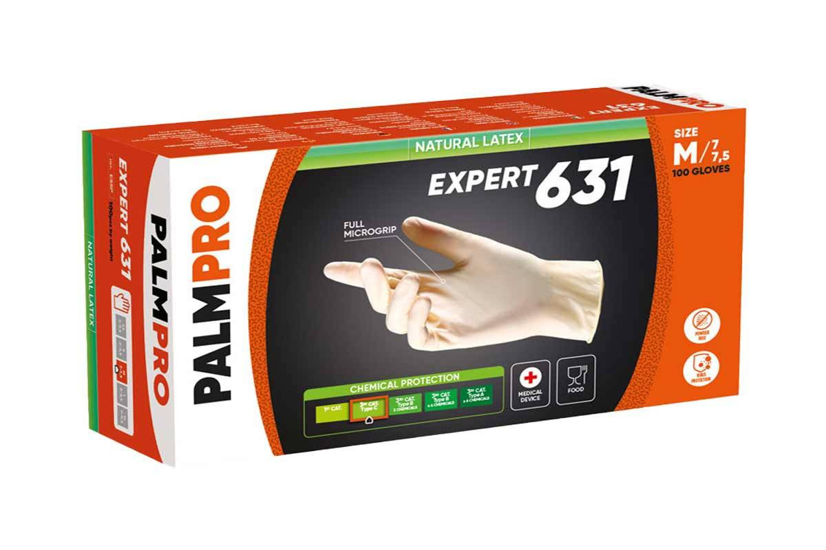 GUANTO LATTICE PALMPRO EXPERT 631 - BOX 100 PEZZI