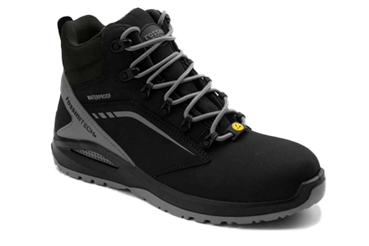 CALZATURA ROSSINI TECH STREIF HIGH GREY S7L SR FO ESD