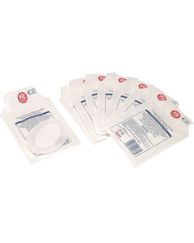 COMPRESSA OCULARE STERILE ADESIVA