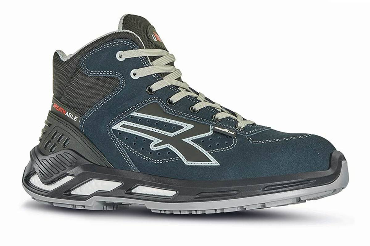 CALZATURA U-POWER BLASTER S1PS FO SR ESD RED 360