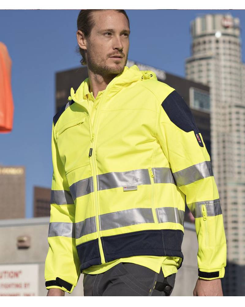 GIACCA SOFTSHELL PAYPER SHINE - Alta Visibilità - Abbigliamento Protettivo