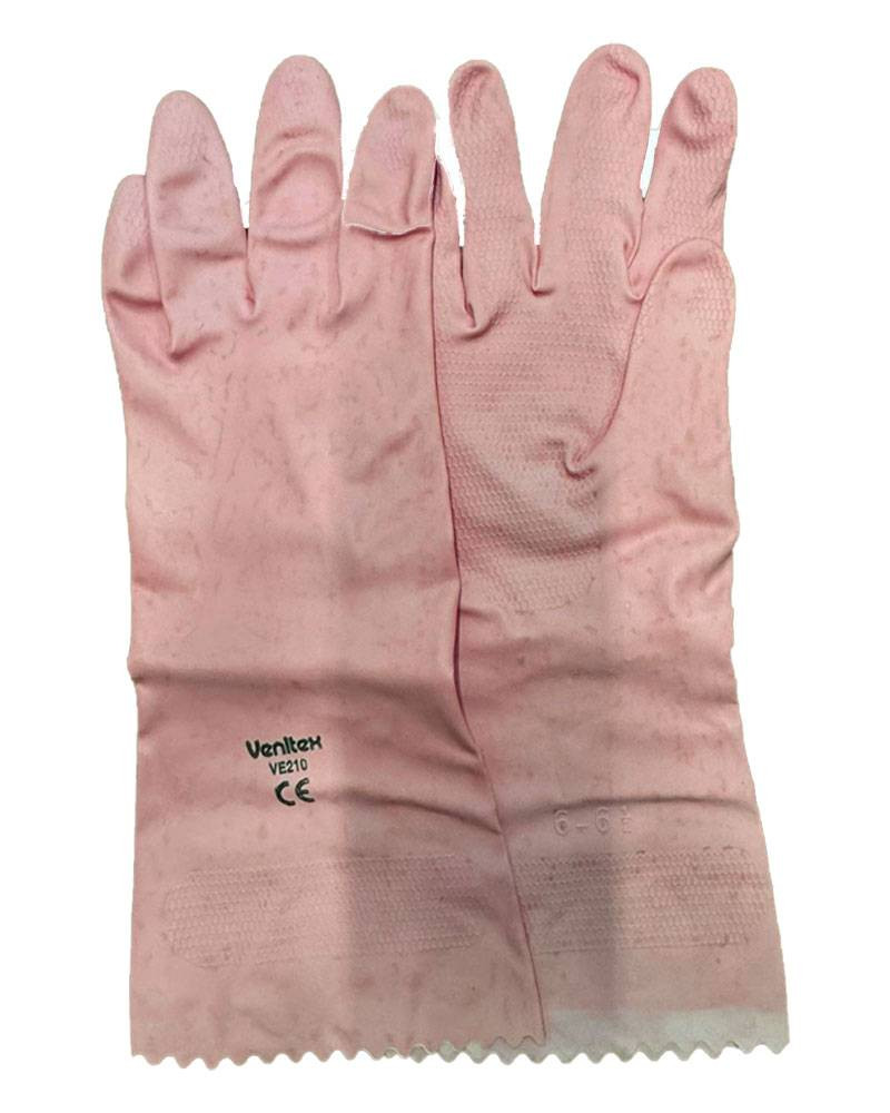 GUANTO LATTICE FLOCCATO ROSA ZEPHIR 210