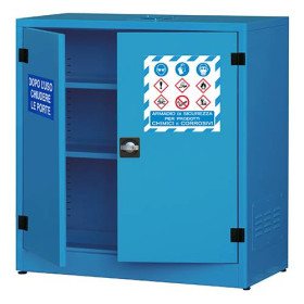 ARMADIO LIQUIDI CHIMICI COMPONIBILE 1075x500x1100 MM