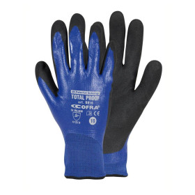 GUANTO NITRILE SABBIATO TOTAL PROOF