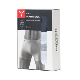 Boxer Uomo Cotone Multipack – Mutande A Gamba Lunga, Senza Etichetta, Vita Elastica 3,4 Cm – Taglie S-XXL