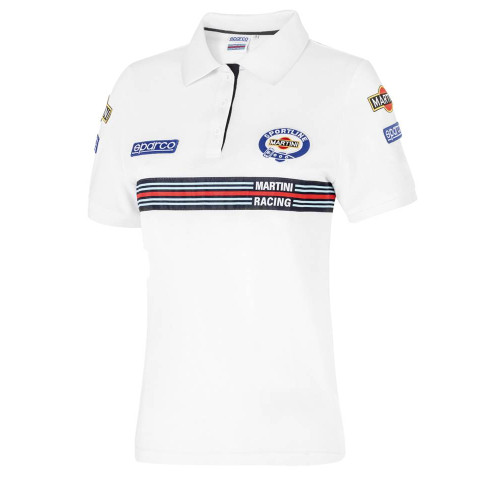 POLO SPARCO REPLICA PATCHES LADY MARTINI RACING