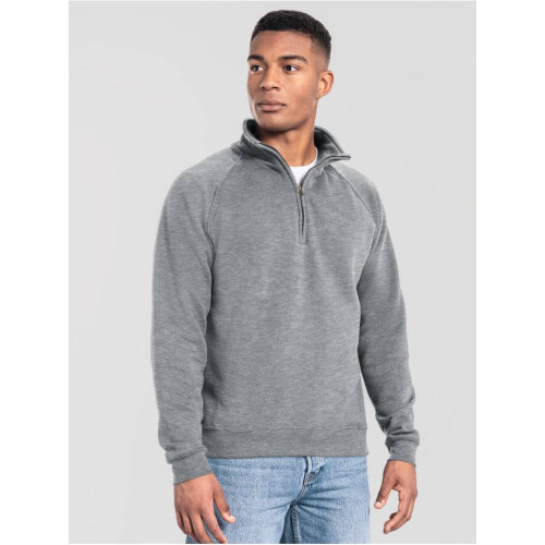 FELPA FRUIT OF THE LOOM ICONIC PREMIUM COLLO ZIP FELPATA