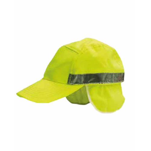 CAPPELLO FODERATO CON COPRIORECCHIE E NASTRO REFLEXITE