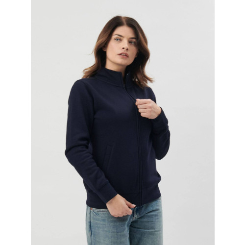 FELPA BLACK SPIDER HARLEM ZIP INTERA FELPATA