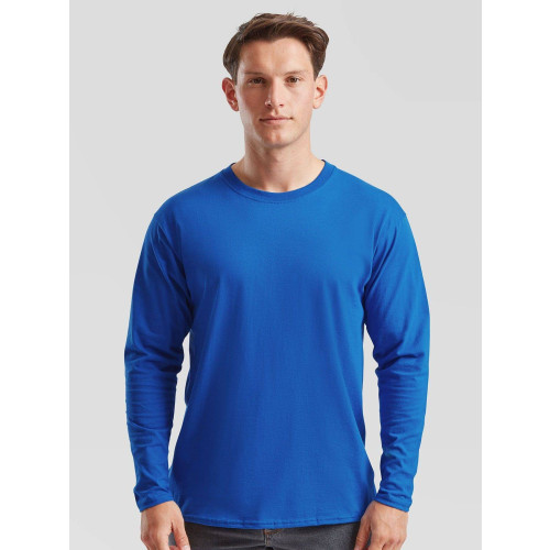 T-SHIRT FRUIT OF THE LOOM VALUEWEIGHT LONG SLEEVE T
