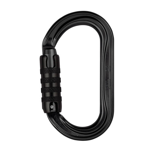 MOSCHETTONE ALLUMINIO OVALE TRIACT-LOCK OK