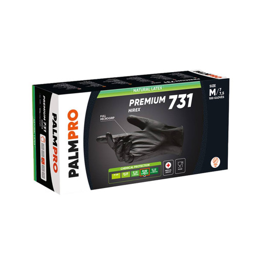 GUANTO LATTICE PALMPRO PREMIUM 731 HIREX - BOX 100 PZ