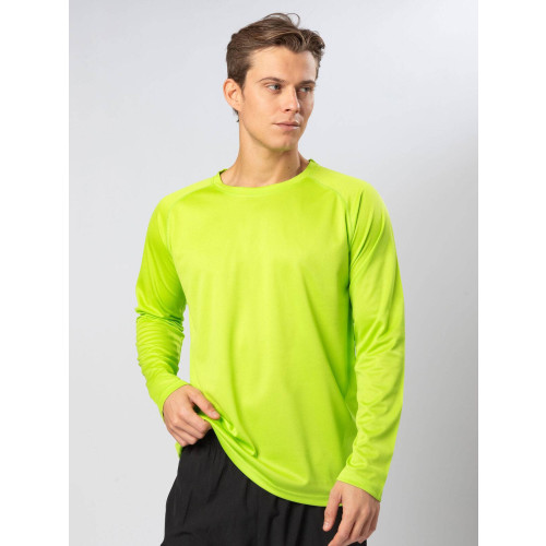T-SHIRT BLACK SPIDER RUN LSLS