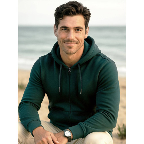 FELPA STEDMAN CLASSIC CAPPUCCIO ZIP INTERA FELPATA