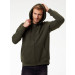 FELPA BLACK SPIDER VEGA FULL ZIP CON CAPPUCCIO FELPATA
