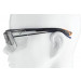 OCCHIALE/SOVRAOCCHAILE UNIVET 5X7 MONTATURA NERO/ARANCIO CLEAR